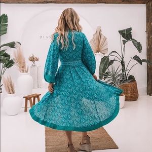 Spell & the Gypsy Jewel Sioree Gown in Emerald